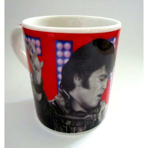VTG Royal Doulton Elvis Presley Leather Jacket - Stand Up EPGW4 - Mug/Coffee Cup - Picture 3 of 10